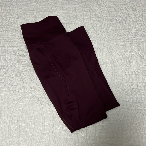 CALIA powermove 7/8 pocket leggings - Wine - Picture 2 of 4